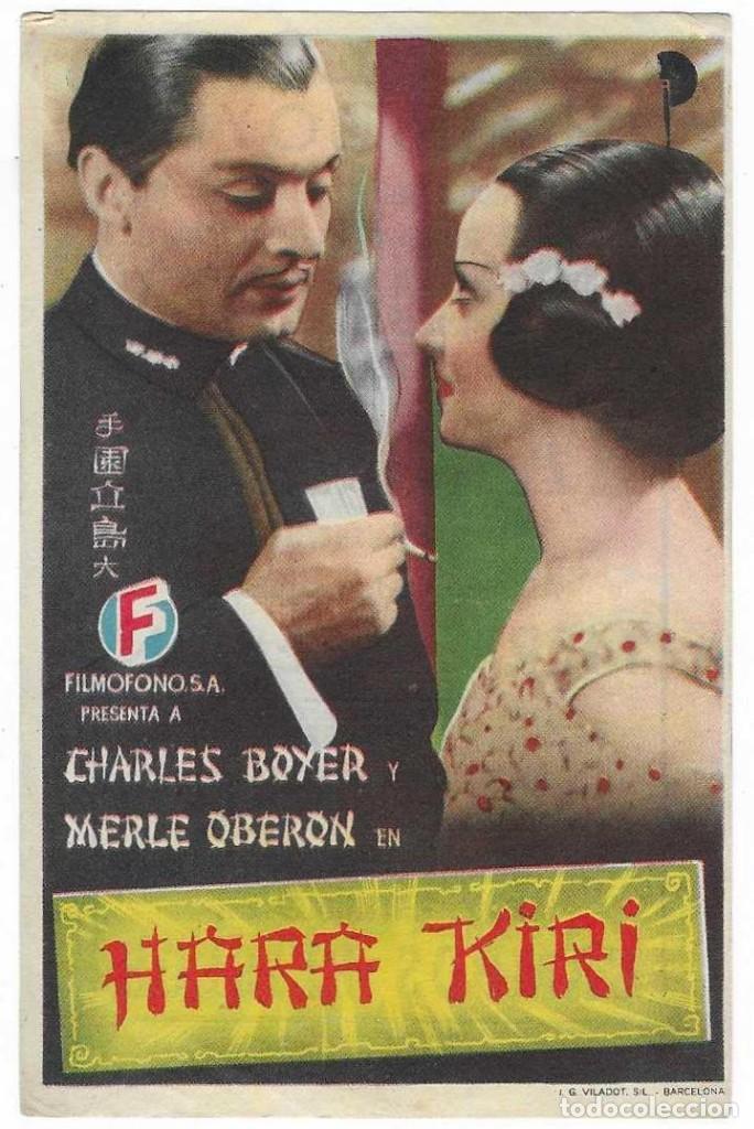 Cine: Programa Cine. Hara Kiri. Charles Boyer. 19-1388 - Foto 1