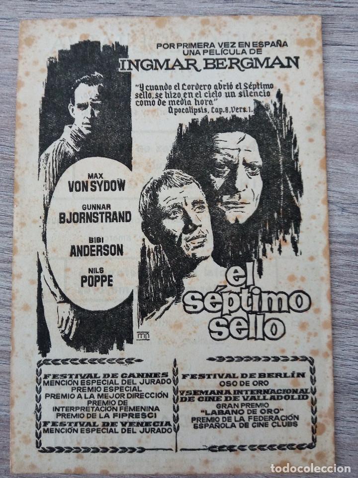 EL SEPTIMO SELLO, IGMAR BERGMAN