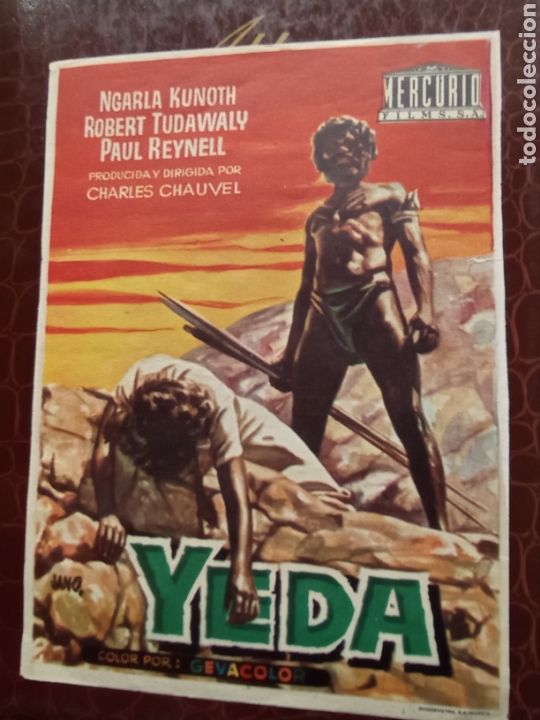 Kino: Folleto cine , YEDA, ngarla kunoth,