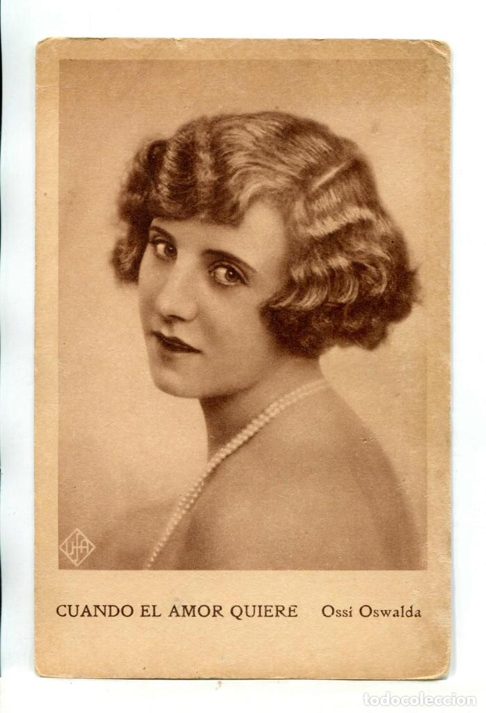 Cine: CUANDO EL AMOR QUIERE, con Ossi Oswalda. - Foto 1