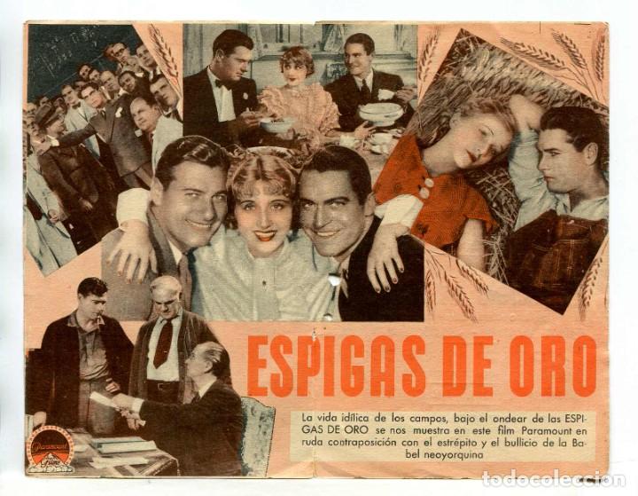 Cine: ESPIGAS DE ORO, con Richard Arlen. - Foto 2