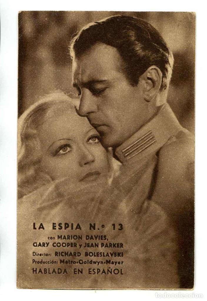 Cine: LA ESP&Iacute;A N&ordm; 13, con Gary Cooper. - Foto 1