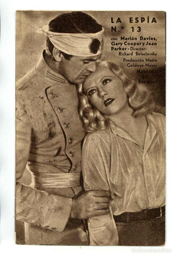 Cine: LA ESP&Iacute;A N&ordm; 13, con Gary Cooper. - Foto 1