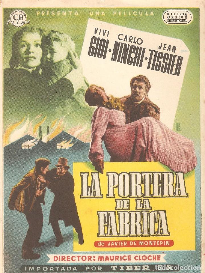 Cine: LA PORTERA DE LA FABRICA - Foto 1