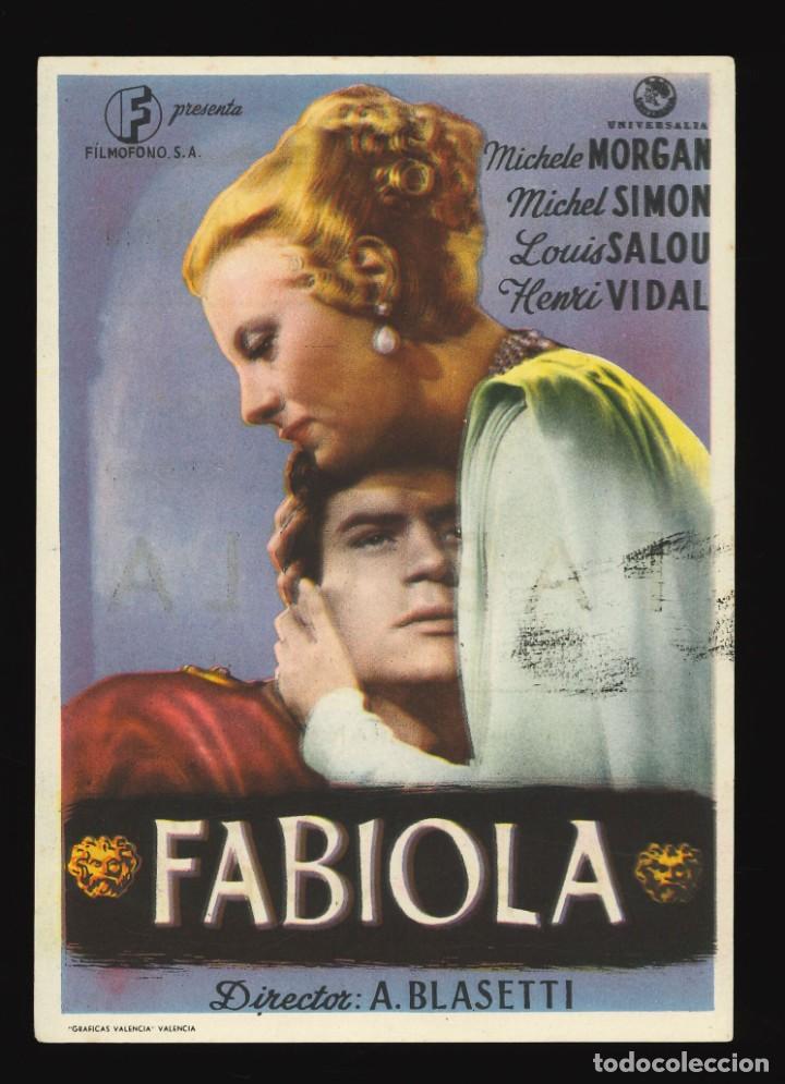 Cine: FABIOLA (MODELO 2) / PROGRAMA DE CINE CON PUBLICIDAD EN REVERSO (PEPLUM) - Foto 1