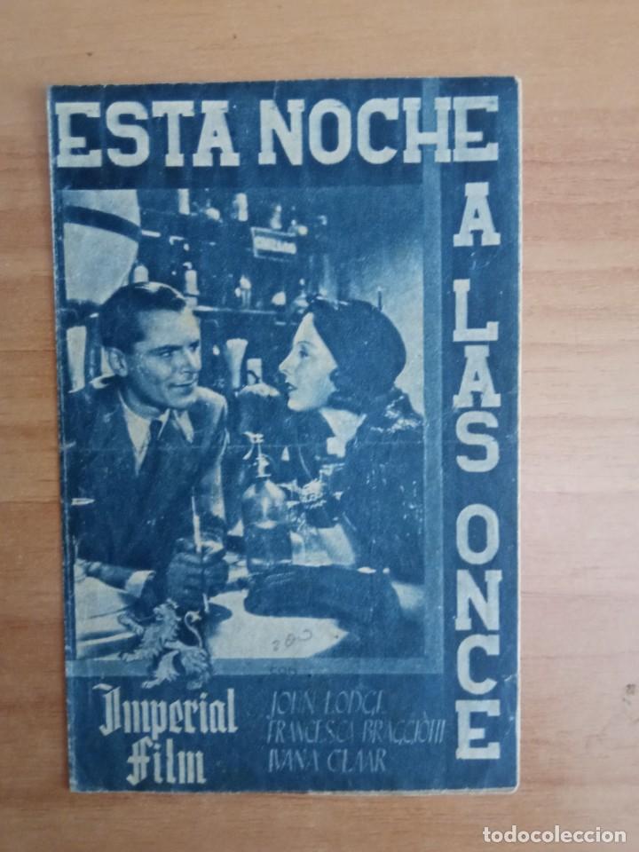 Cine: VERDE-PROGRAMA CINE-- ESTA NOCHE A LAS ONCE (C/T) - Foto 1