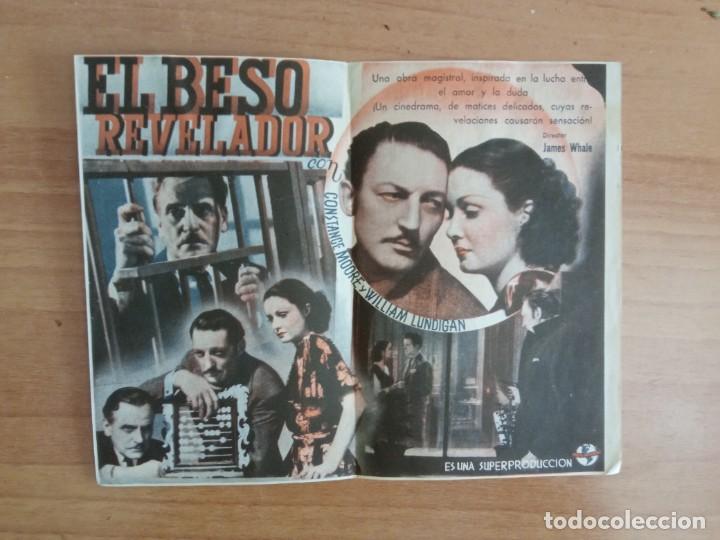 Cine: verde PROGRAMA CINE-- EL BESO REVELADOR (C/T) - Foto 2