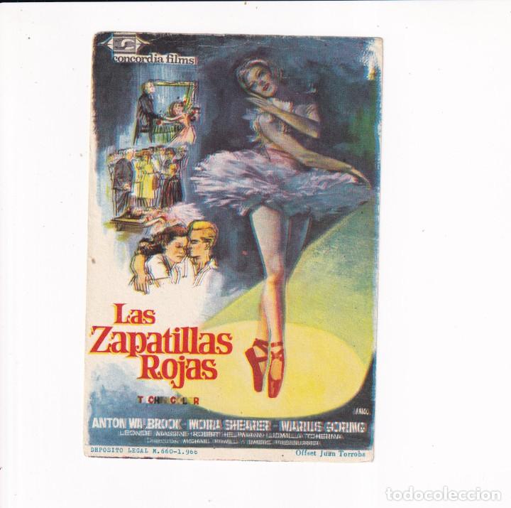 Cine: LAS ZAPATILLAS ROJAS .- ANTON WALLBROOK .- SIN PUBLICIDAD