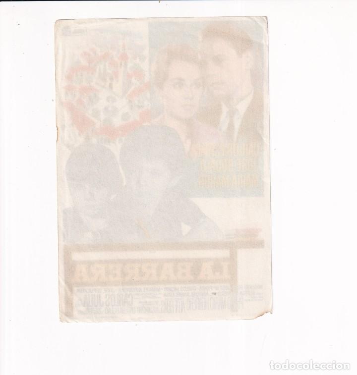 Cine: LA BARRERA .- CARLOS ESTRADA - Foto 2