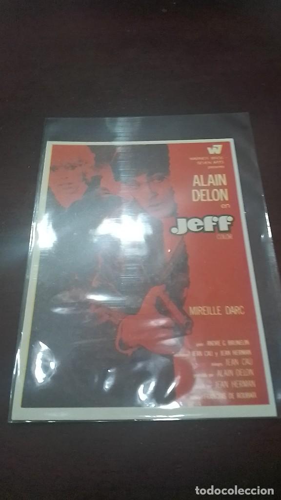 Cine: PROGRAMA O FOLLETO DE MANO DE CINE jeff - Foto 1