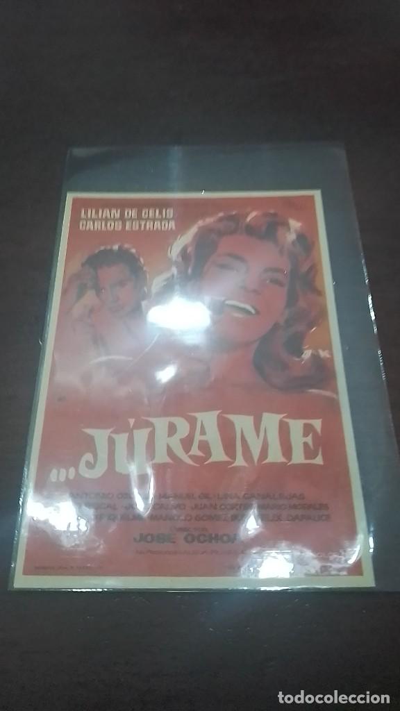 Cine: PROGRAMA O FOLLETO DE MANO DE CINE j&uacute;rame - Foto 1