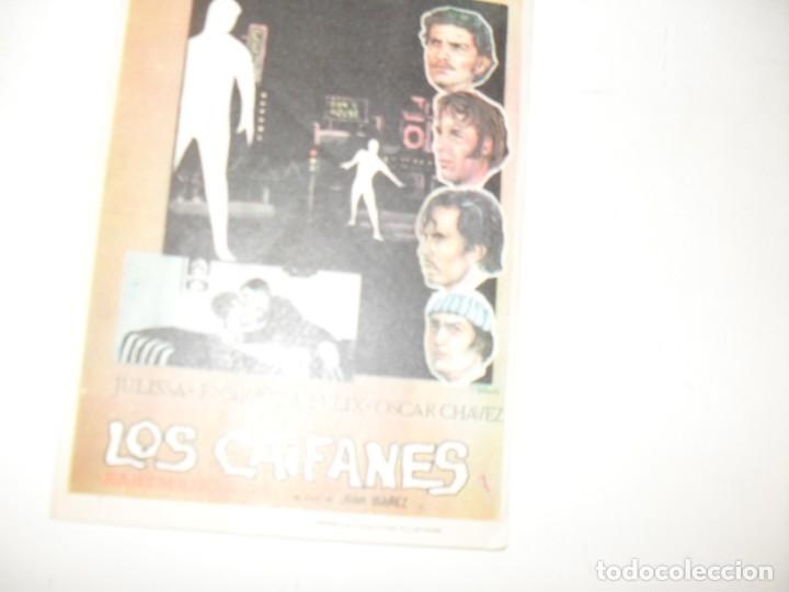 Cine: programa de mano sencillo,sin texto publicitario.titulo:LOS CAIFANES(JULISSA) - Foto 1