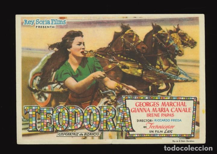 Cine: TEODORA / PROGRAMA DE CINE CON PUBLICIDAD EN REVERSO (PEPLUM) - Foto 1