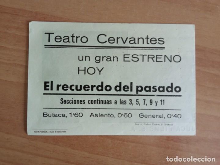 Cine: Z-- PROGRAMAS DE CINE - EL RECUERDO DEL PASADO - Foto 5