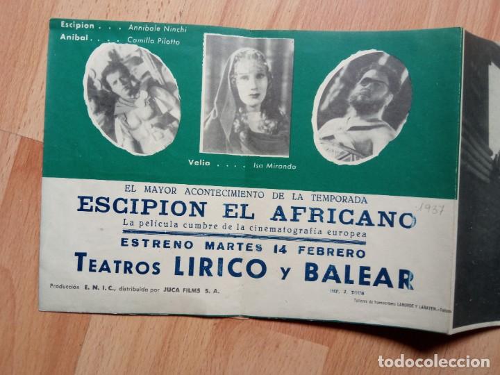 Cine: Z-- PROGRAMAS DE CINE -- ESCIPI&Oacute;N EL AFRICANO - Foto 7