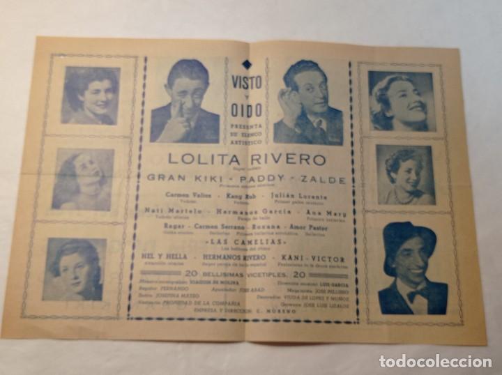Cine: Antiguo folleto teatro - Foto 2