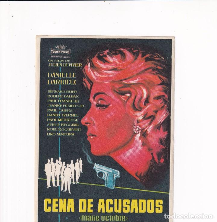 Cine: CENA DE ACUSADOS .- DANIELLE DARRIEUX - Foto 1