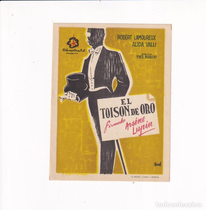 Cine: EL TOISON DE ORO .- ROBERT LAMOUREUX - Foto 1