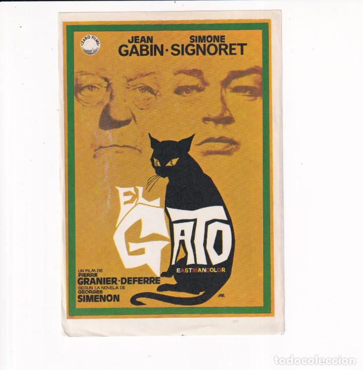 Cine: EL GATO .- JEAN GABIN - Foto 1