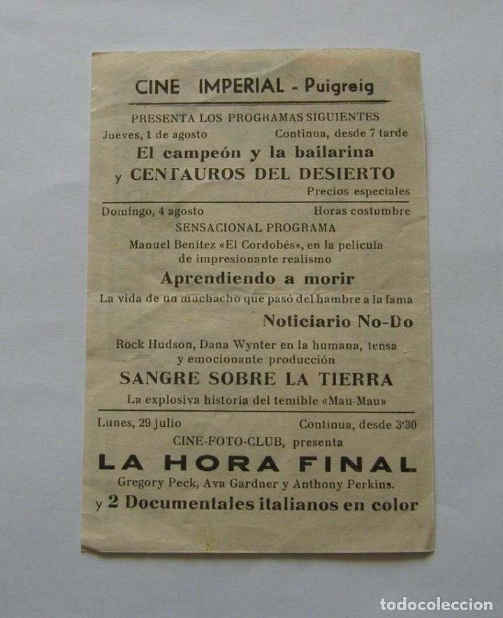 Cine: PROGRAMA DE CINE FORT COMANCHE - Foto 2