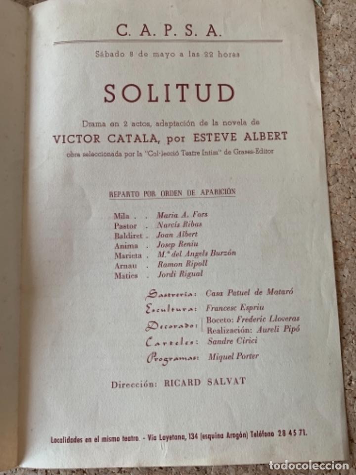 Cine: Programa de mano, homenaje a Victor Catal&agrave; - Foto 2