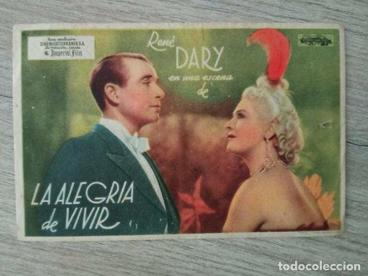 Cine: LA ALEGRIA DE VIVIR - Foto 1
