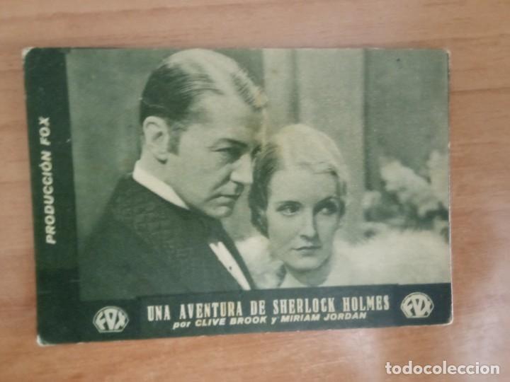 Cine: PROGRAMA CINE DE LA PELICULA-- - UNA AVENTURA DE SHERLOCK HOLMES - Foto 1