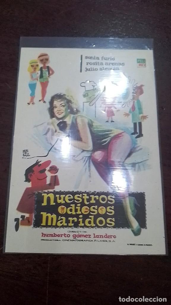 Cine: PROGRAMA O FOLLETO DE MANO DE CINE nuestros odiosos maridos - Foto 1