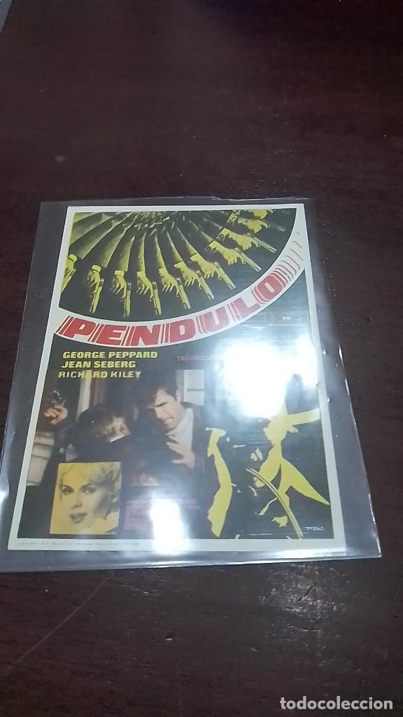 Cine: PROGRAMA O FOLLETO DE MANO DE CINE p&eacute;ndulo - Foto 1