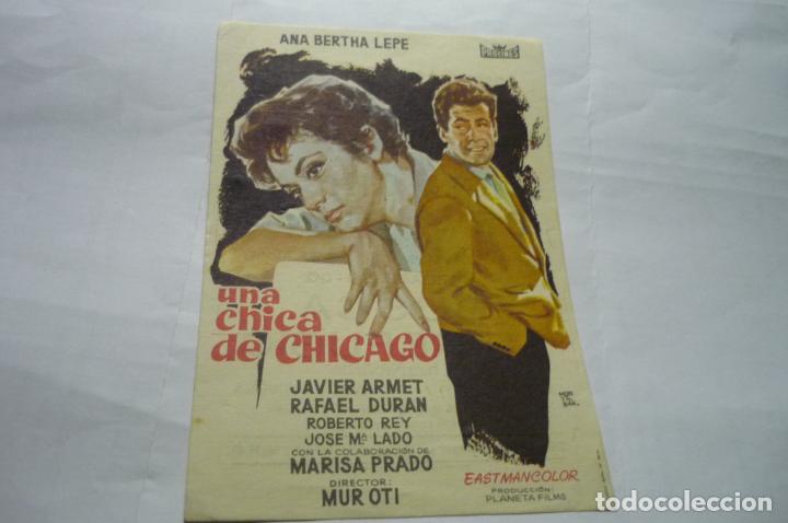 Cine: programa una chica de chicago.- publicidad - Foto 1