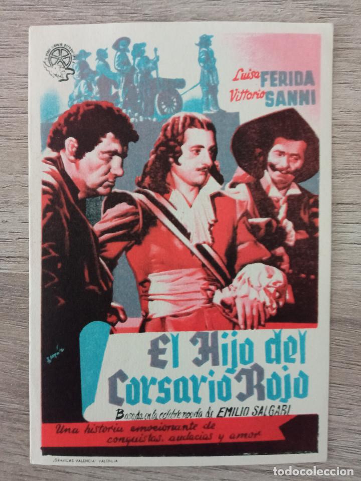  Flyers Publicitaires de films Anciens: EL HIJO DEL CORSARIO ROJO, LUISA FERIDA