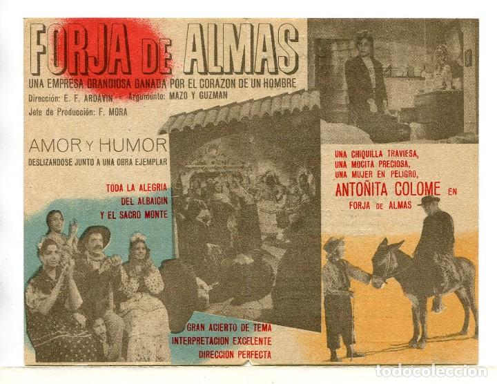 Cine: FORJA DE ALMAS, con Anto&ntilde;ita Colom&eacute;. - Foto 2