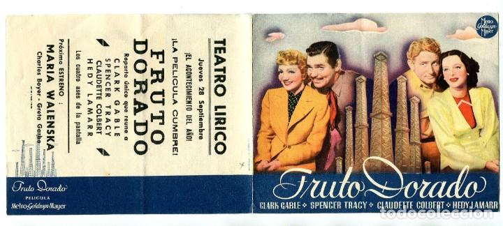 Cine: FRUTO DORADO, con Spencer Tracy. - Foto 1