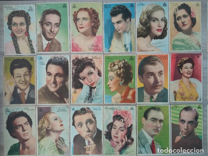 Cine: 27 FOLLETOS DE ACTORES CIFESA - Foto 1