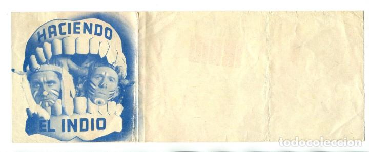 Cine: HACIENDO EL INDIO, con Wheeler Woolsey. - Foto 2