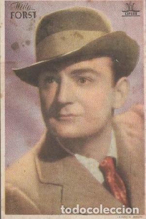 Cine: PROGRAMA DE CINE: WILLY FORST PC-5818 - Foto 1