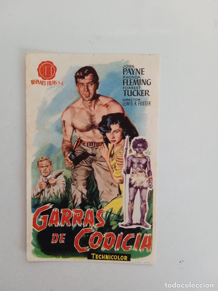 Cine: Garras de codicia con sello Cine Capitol - Foto 1