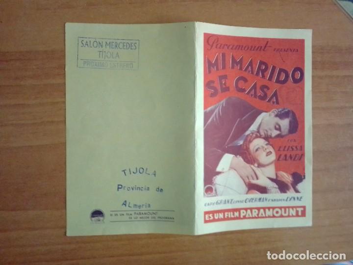 Cine: N&ordm;2-PROGRAMA CINE DE LA PELICULA- - MI MARIDO SE CASA - Foto 1