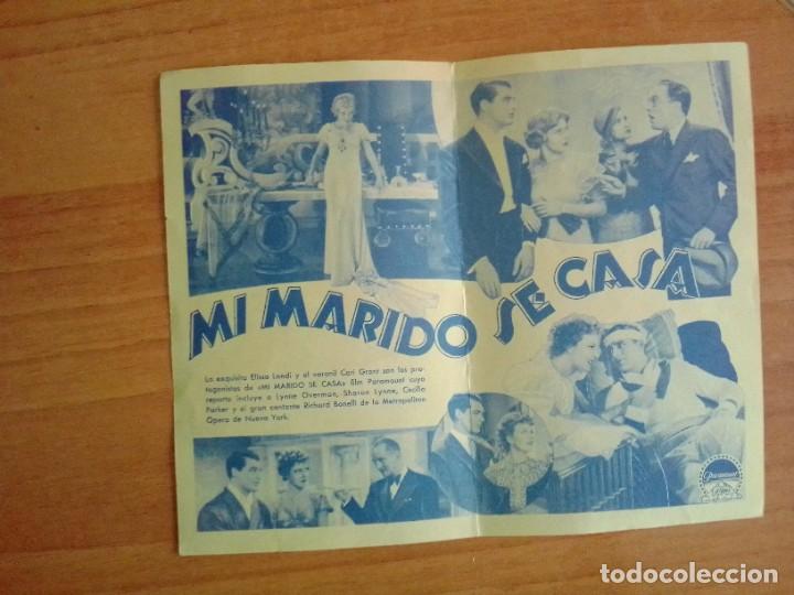Cine: N&ordm;2-PROGRAMA CINE DE LA PELICULA- - MI MARIDO SE CASA - Foto 2