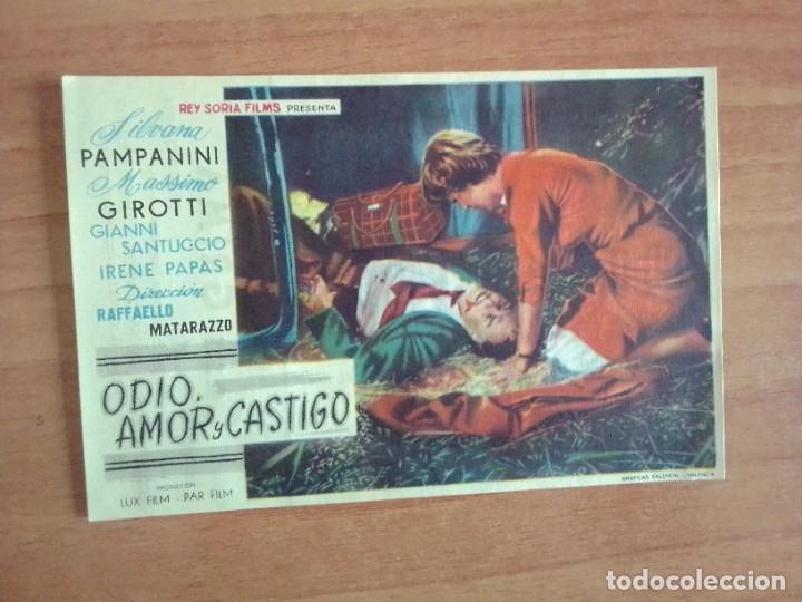 Cine: N&ordm;2-PROGRAMA CINE DE LA PELICULA- - ODIO AMOR Y CASTIGO CT - Foto 1