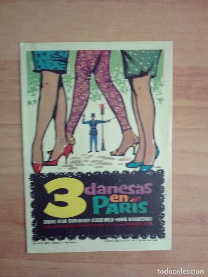 Cine: N&ordm;2-PROGRAMA CINE DE LA PELICULA- - 3 DANESAS EN PAR&Iacute;S - Foto 1