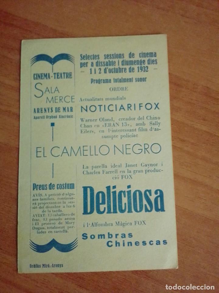 Cine: N&ordm;2-PROGRAMA CINE DE LA PELICULA- - DELICIOSA (c/t) - Foto 2