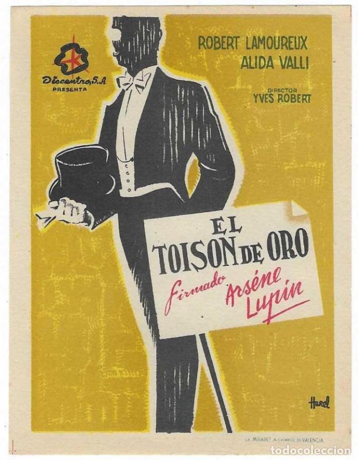 Cine: Programa Cine. El Toison de Oro. Robert Lamoureux. 19-1393 - Foto 1
