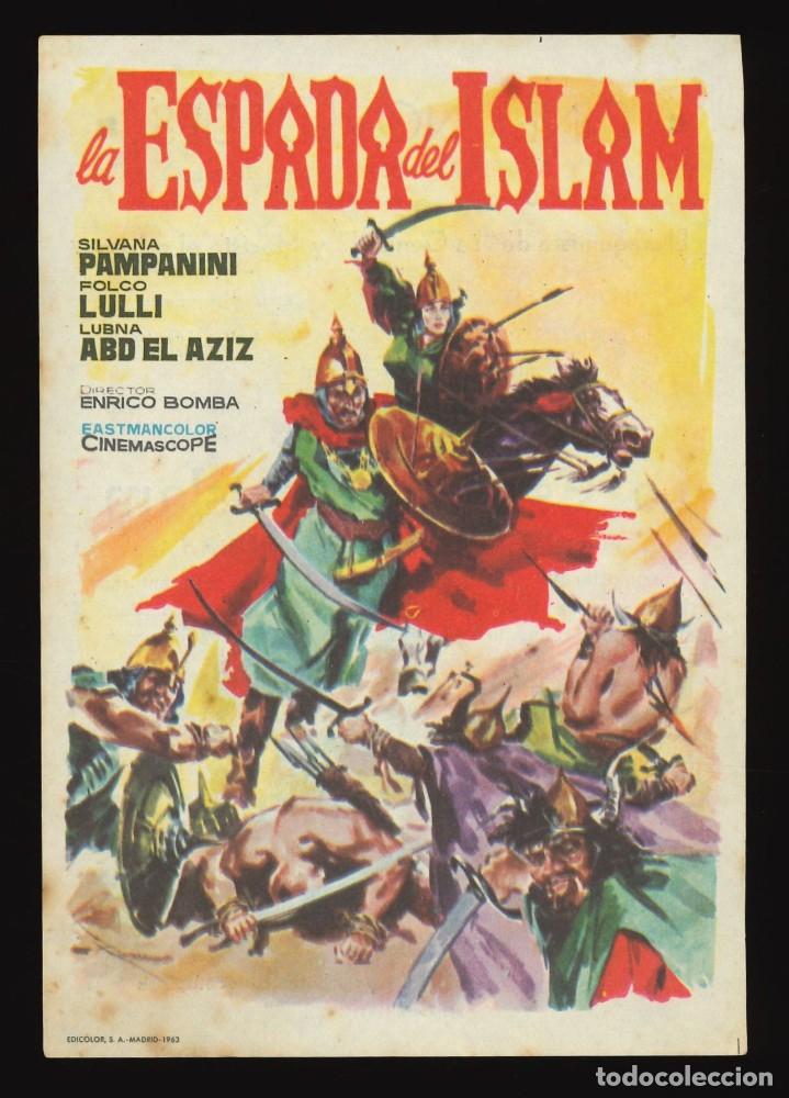 Cine: LA ESPADA DEL ISLAM / PROGRAMA DE CINE CON PUBLICIDAD EN REVERSO (MEDIEVAL) - Foto 1