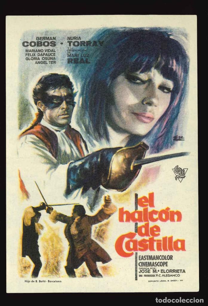 Cine: EL HALC&Oacute;N DE CASTILLA / PROGRAMA DE CINE SIN PUBLICIDAD EN REVERSO (CAPA Y ESPADA) - Foto 1