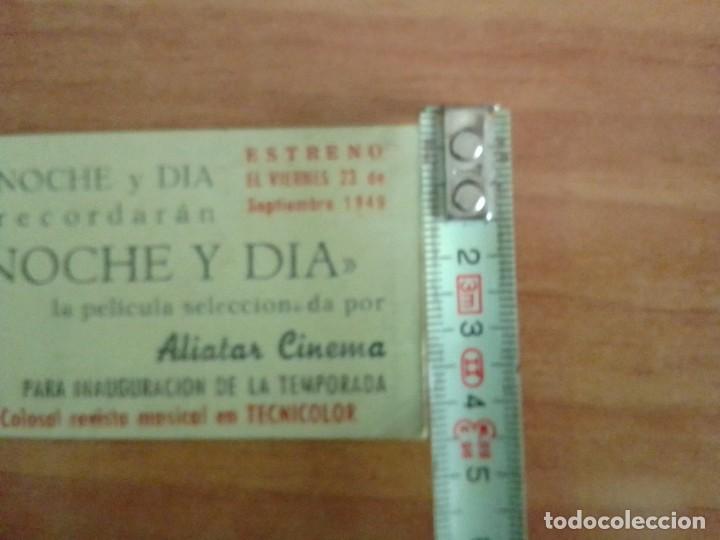 Cine: N&ordm;2-- PROGRAMA DE CINE DE LA PELICULA - NOCHE Y DIA (c/t) - Foto 3