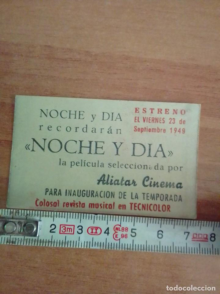 Cine: N&ordm;2-- PROGRAMA DE CINE DE LA PELICULA - NOCHE Y DIA (c/t) - Foto 4