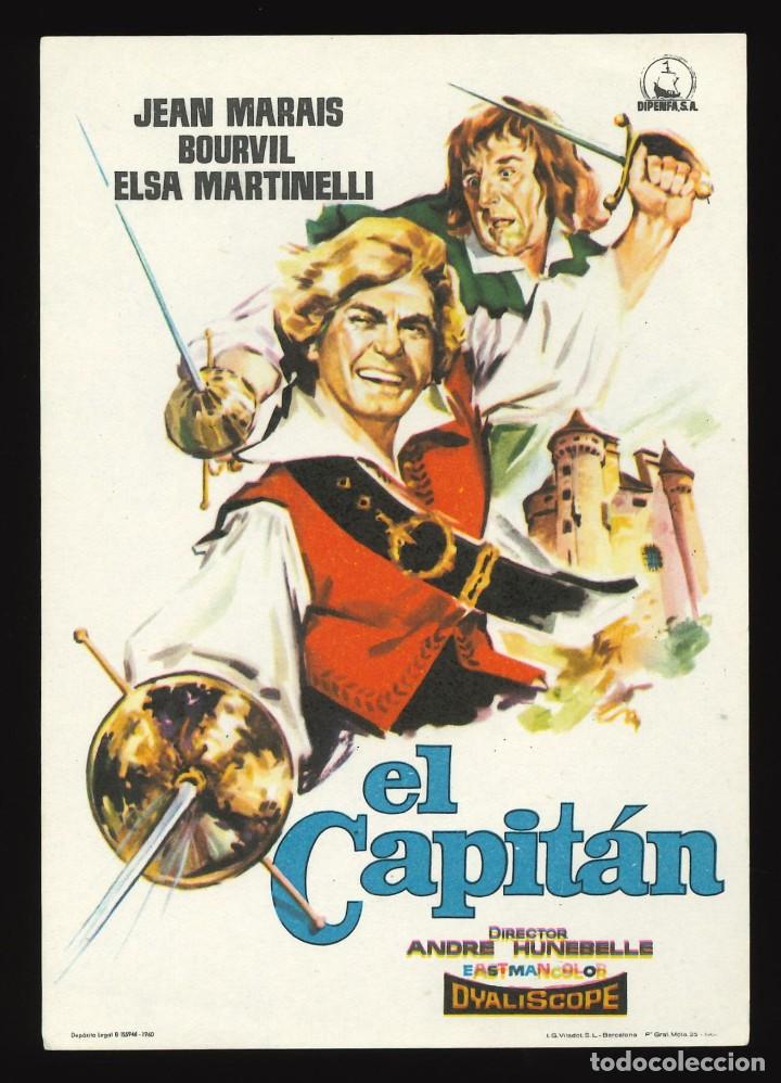 Cine: EL CAPIT&Aacute;N / PROGRAMA DE CINE SIN PUBLICIDAD EN REVERSO (CAPA Y ESPADA) - Foto 1