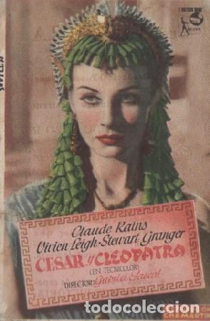 Cine: PROGRAMA DE CINE: CESAR Y CLEOPATRA PC-5832 - Foto 1
