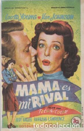 Cine: PROGRAMA DE CINE: MAMA ES MI RIVAL PC-5849 - Foto 1